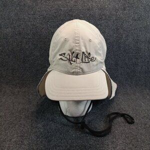 Salt Life Fishing Outdoors Hat Neck UV Protection Skull